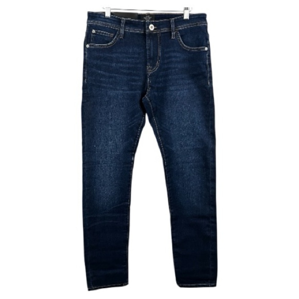 NWT RW&CO. Slim Fit Tapered Leg Denim Blue Jeans Men’s Size 30